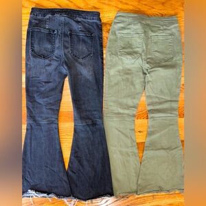 Girls size 12, Chelsea and Violet wide leg jeans